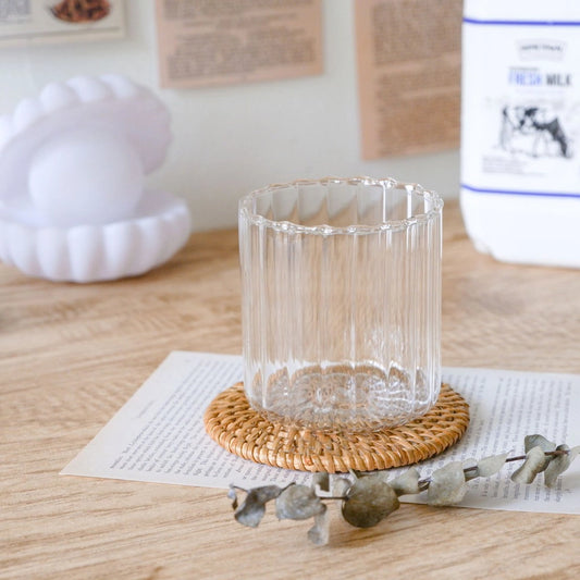 Round Rattan Coaster