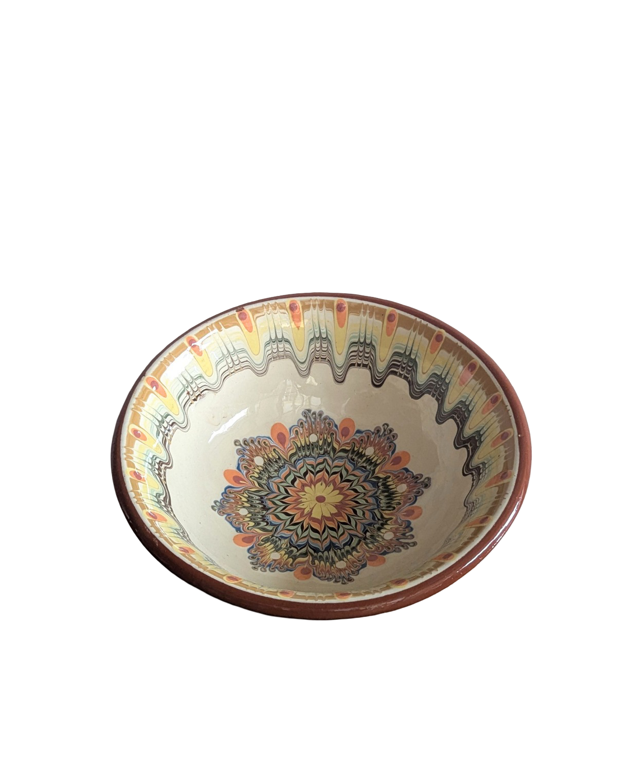 Ciotola media in ceramica Troyan - vari colori