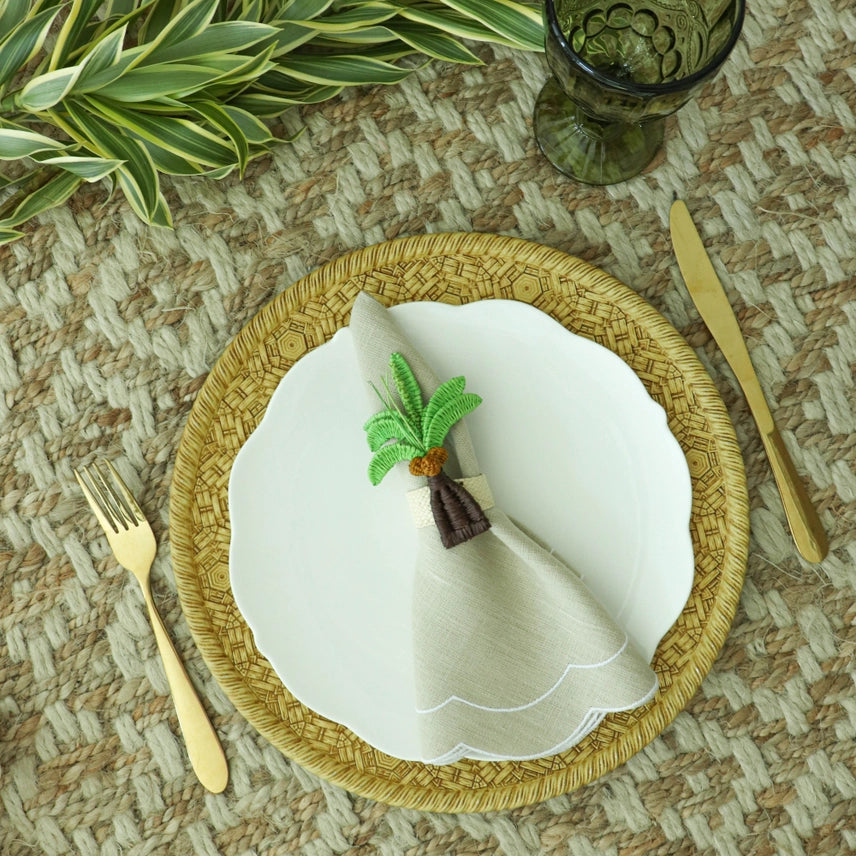 Coconut Tree Napkin Ring