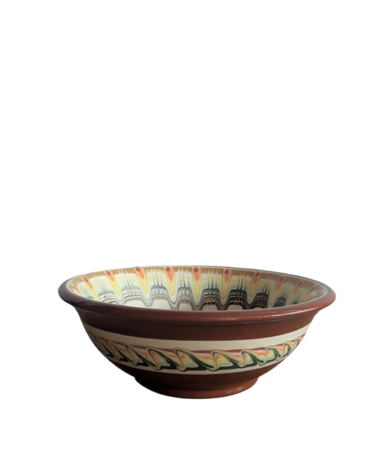 Ciotola media in ceramica Troyan - vari colori