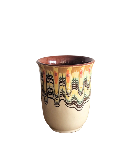 Bicchiere in ceramica Trojan - colori vari