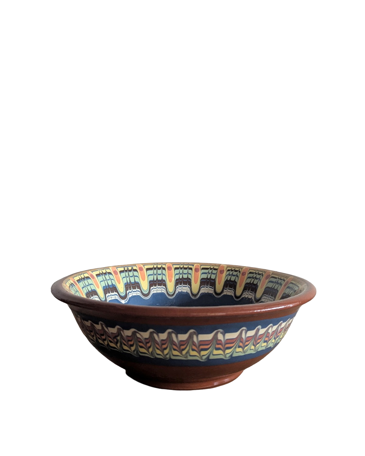Ciotola media in ceramica Troyan - vari colori
