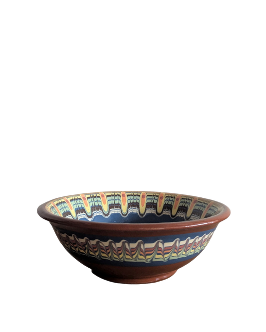 Ciotola media in ceramica Troyan - vari colori