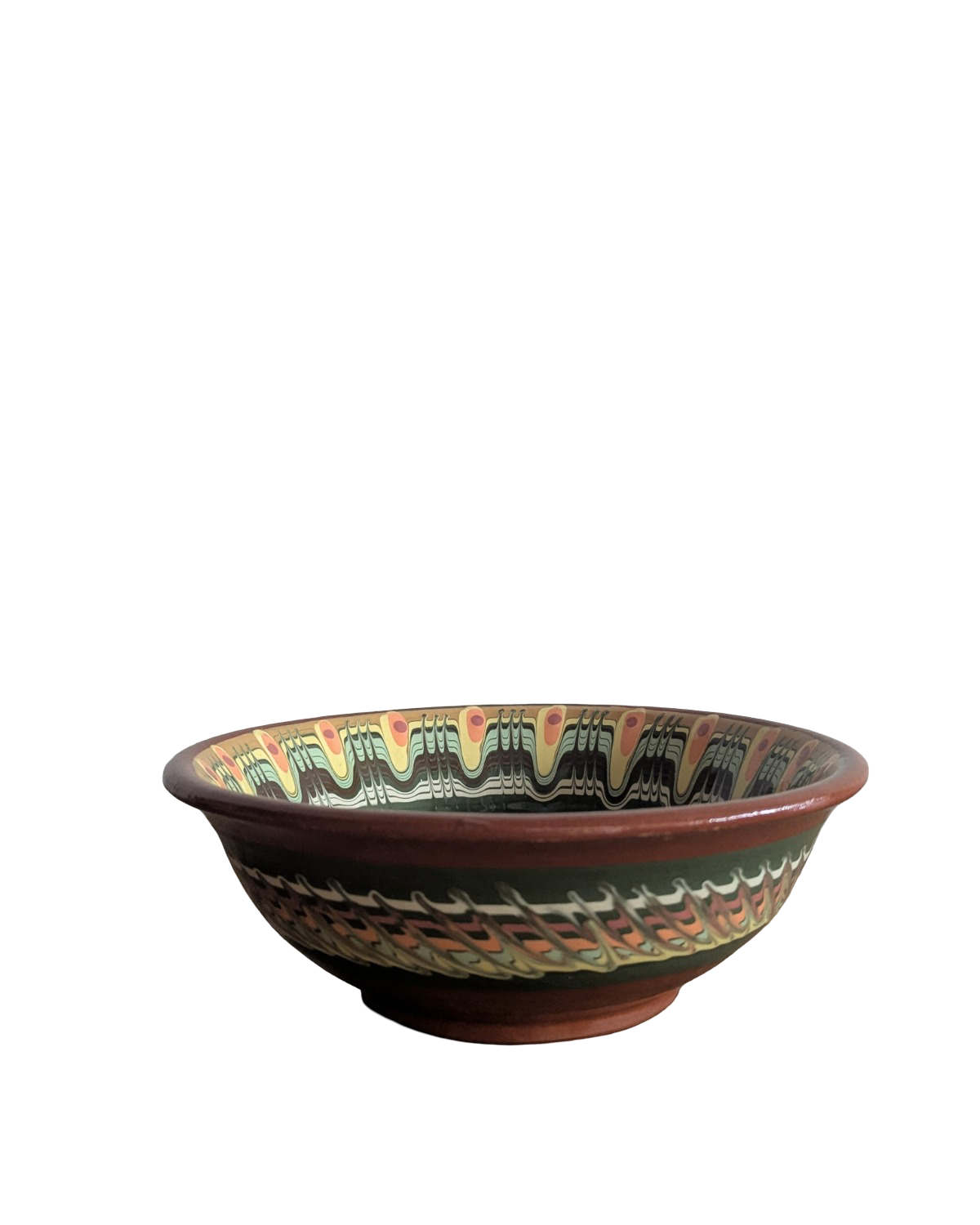 Ciotola media in ceramica Troyan - vari colori
