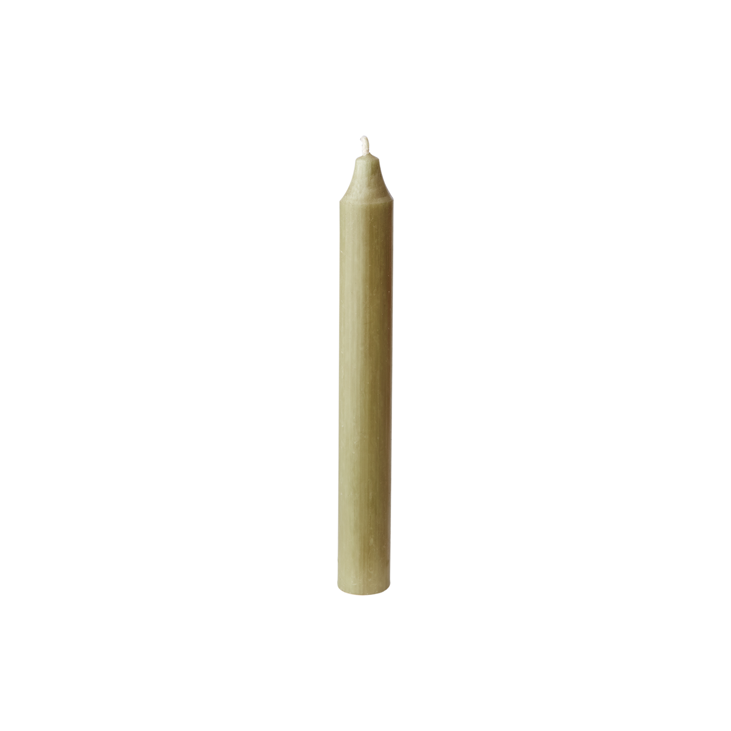 Rustic Taper candle - five colours