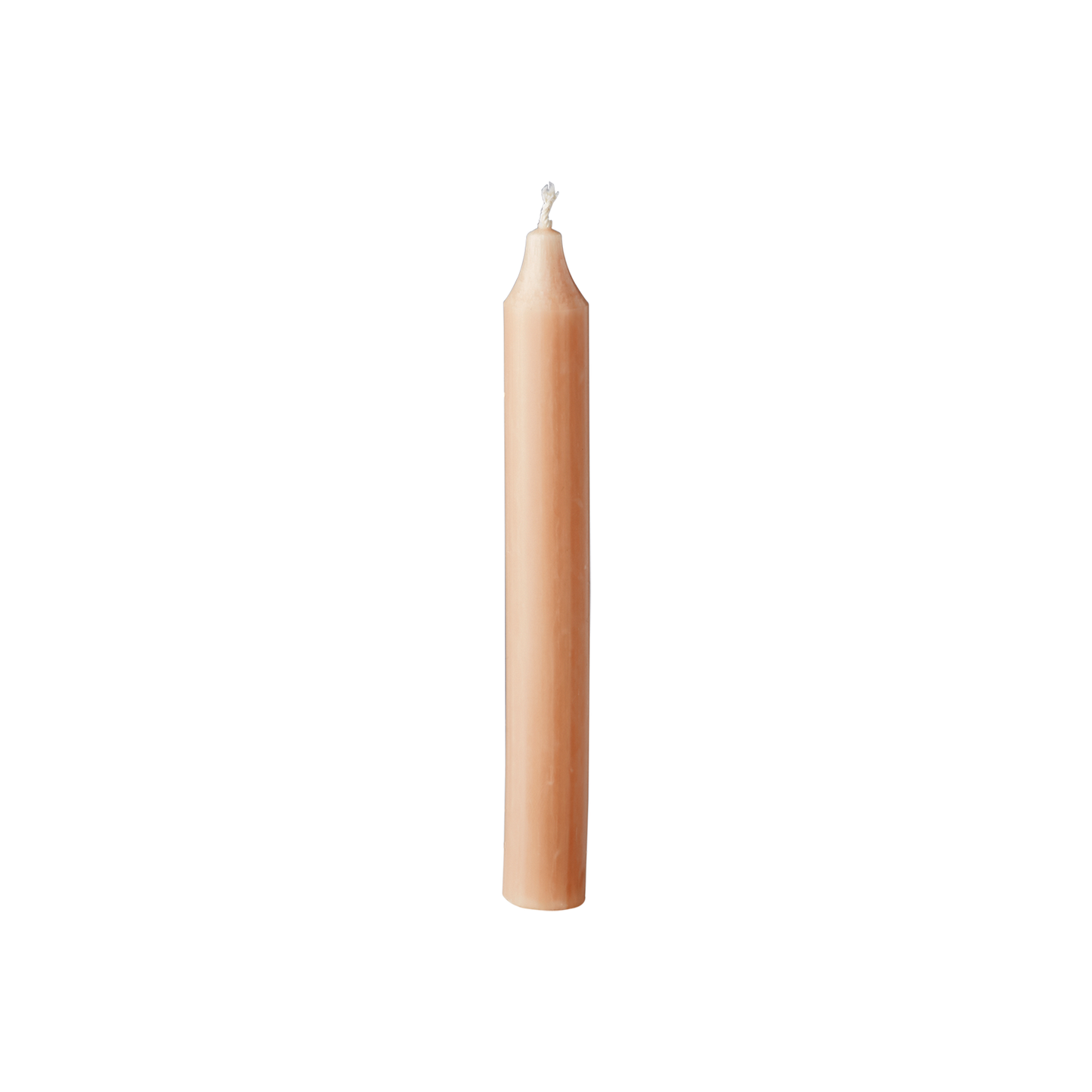 Rustic Taper candle - five colours
