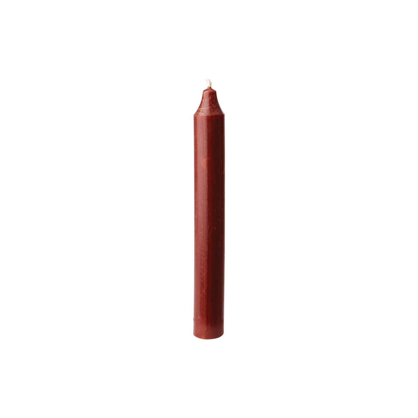 Rustic Taper candle - five colours