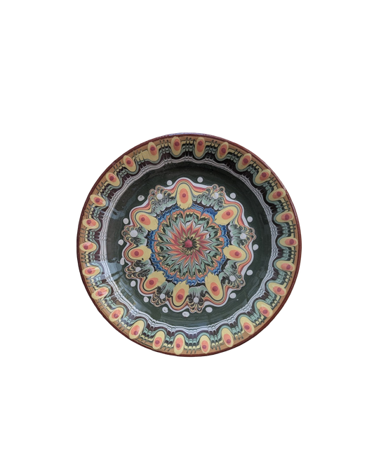 Piattino in ceramica Troyan - vari colori