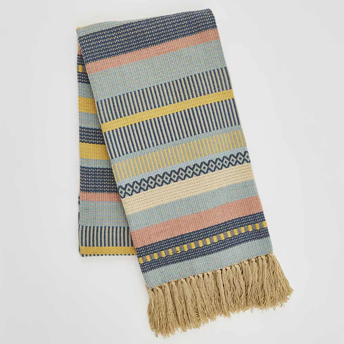 Darjeeling Caspian Throw