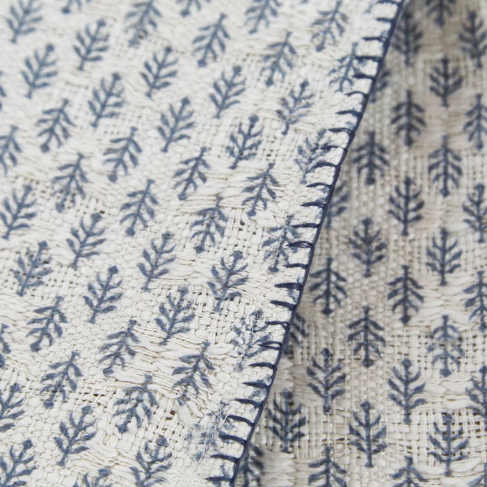 Jaipur Fern Navy Throw