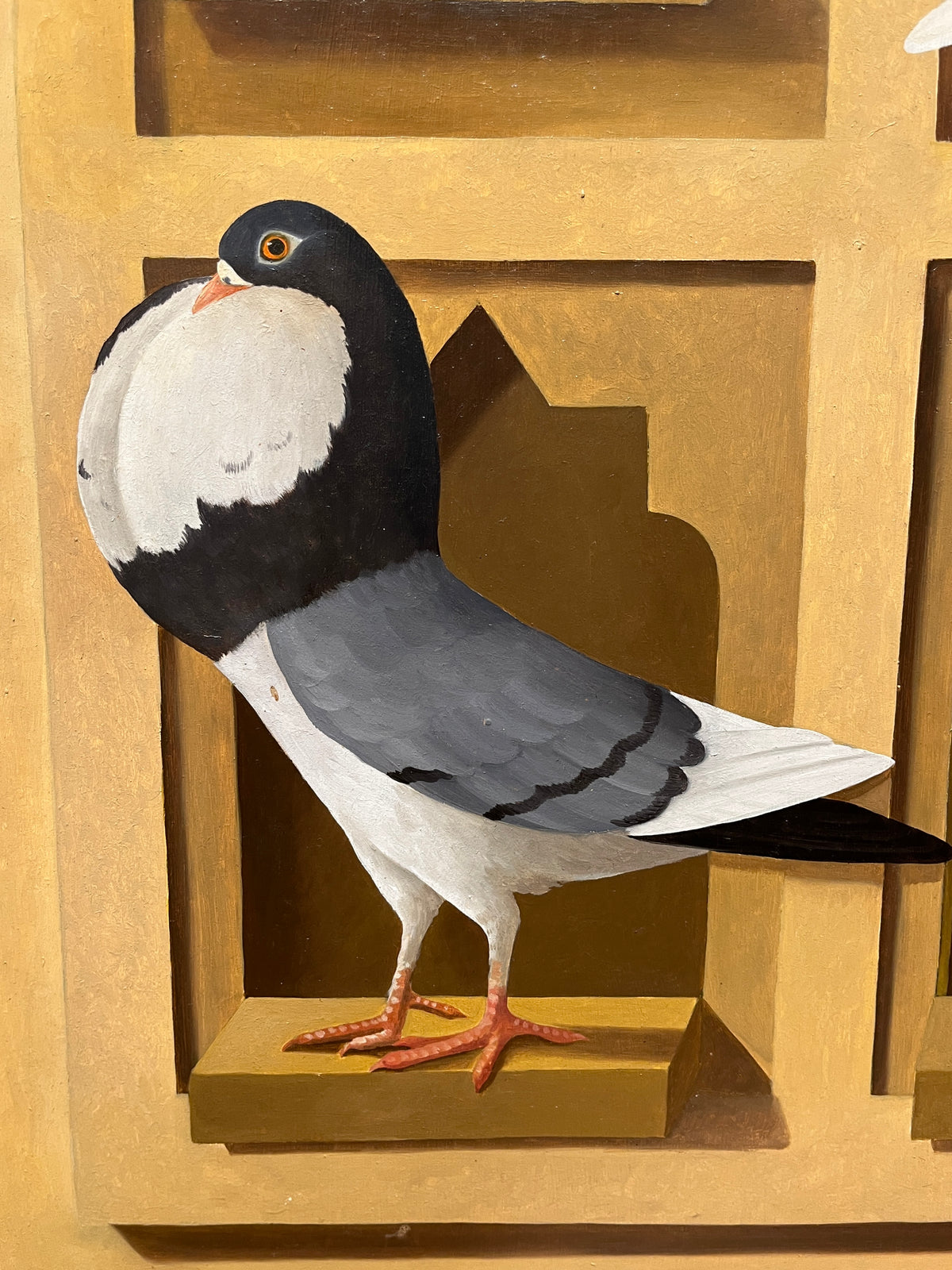 Lizzie Riches, 'Pigeonnier', 1992, oil on board