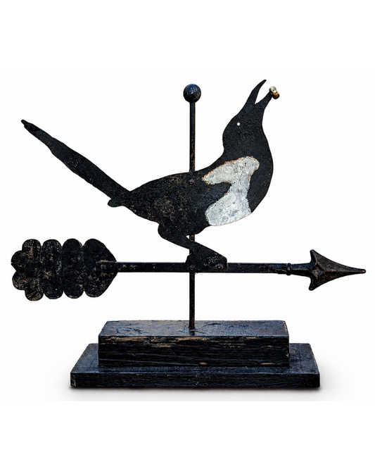 Magpie Weathervane (2025) by Ramsay Gillies