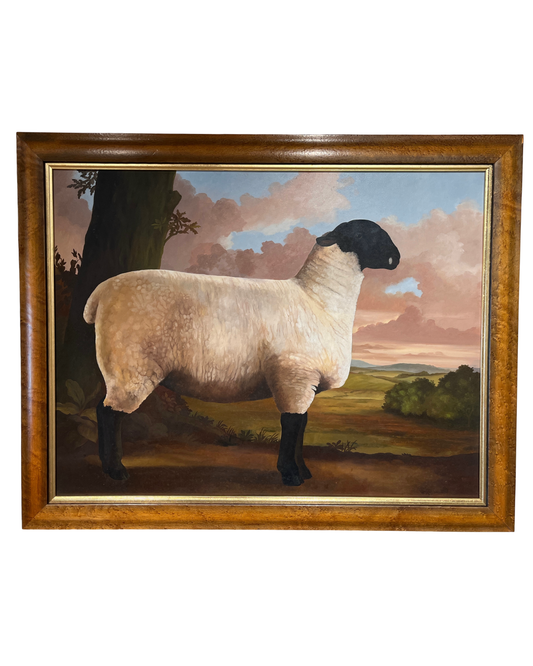Lizzie Riches, 'Black-faced Sheep', 1993, olio su tela