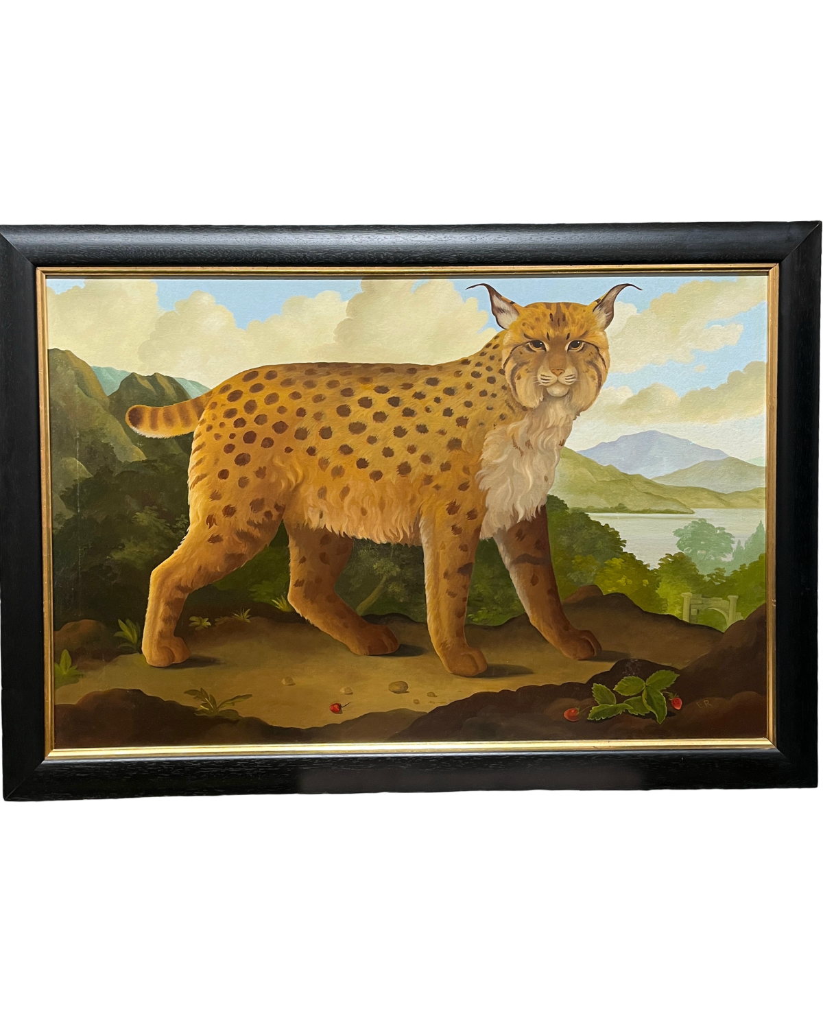 Lizzie Riches, 'Bobcat', 1993, oil on canvas