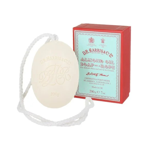 D. R. Harris Almond Oil Soap-on-a-Rope 200g