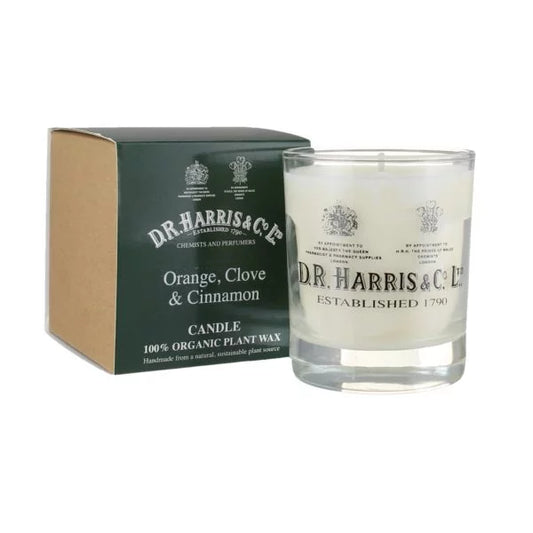 D. R. Harris Candle Orange, Clove and Cinnamon