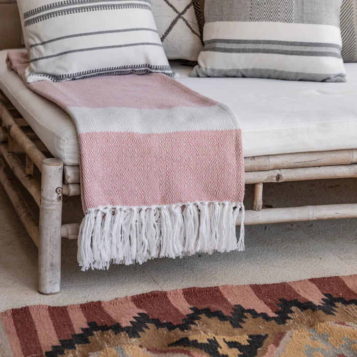 Coral Hammam Throw