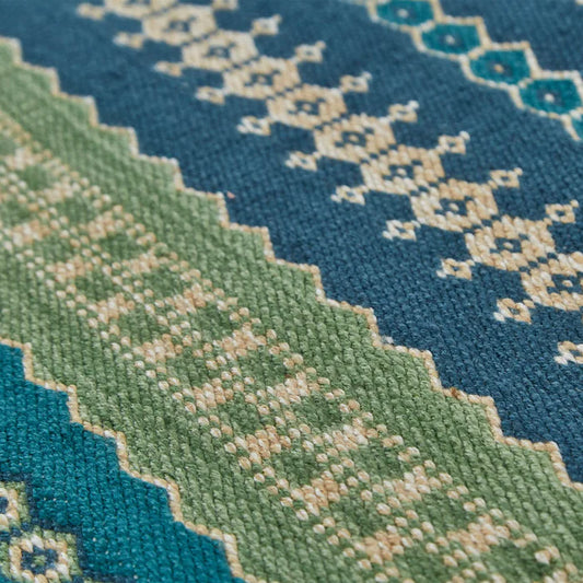 Fairisle Green Mat