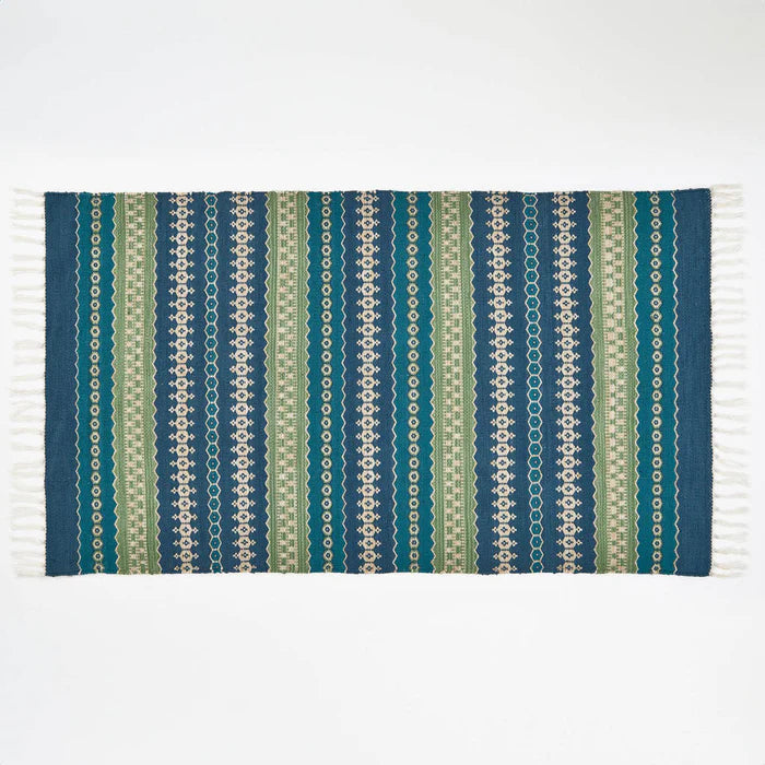 Fairisle Green Mat