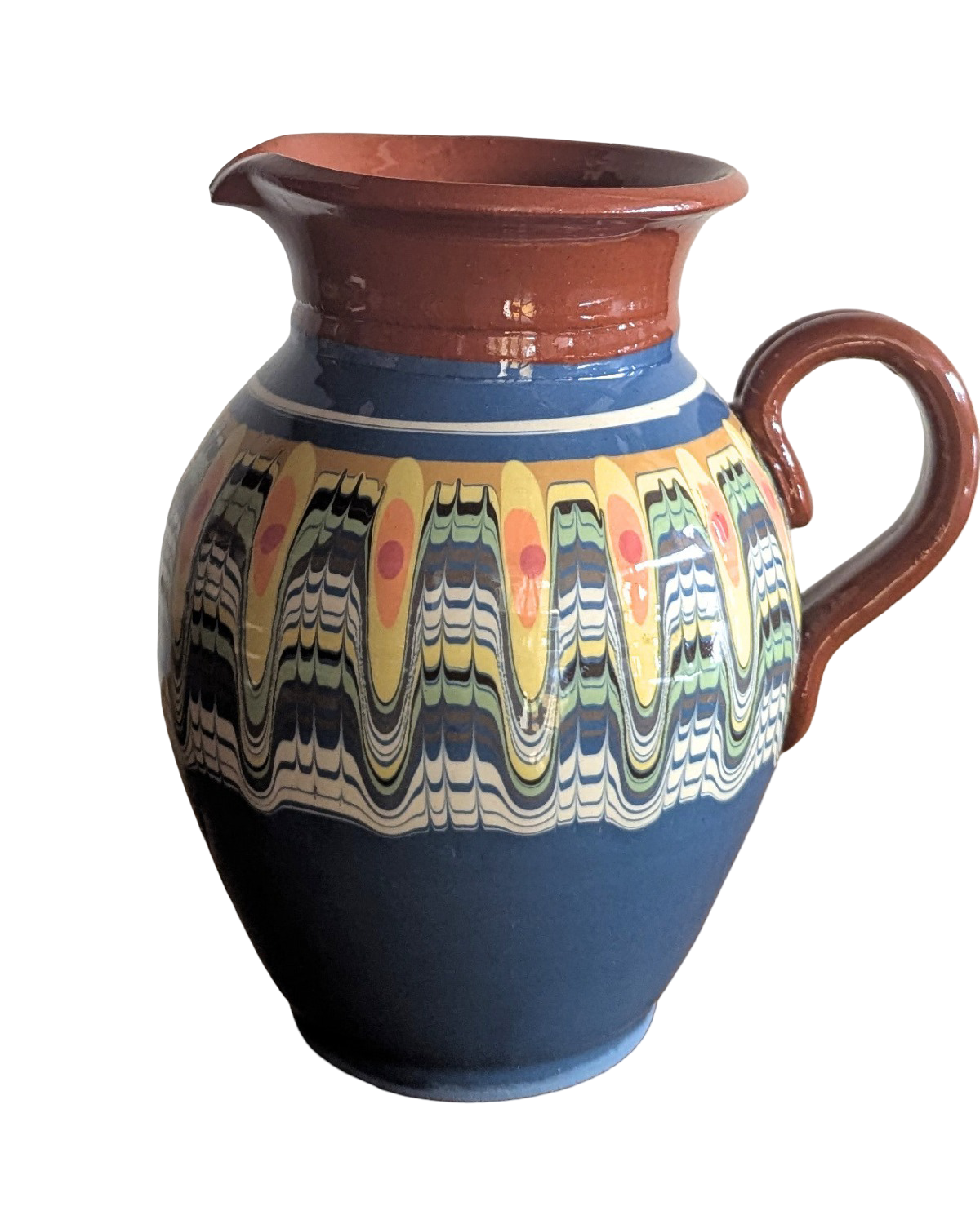 Brocca in ceramica di Troyan 1,5 l - vari colori