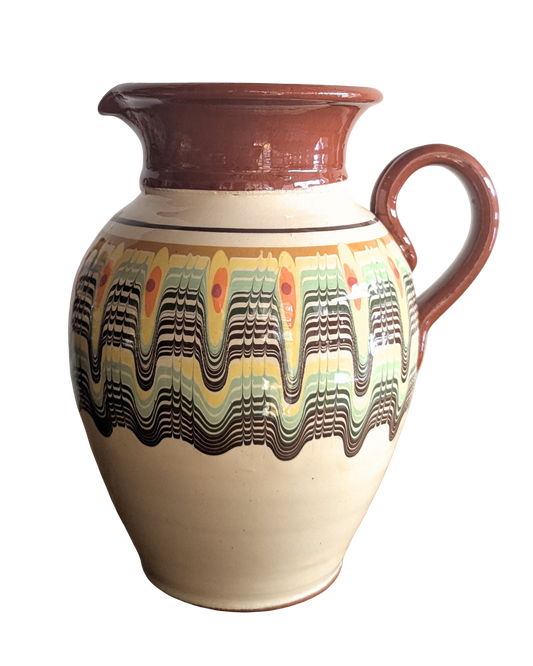 Brocca in ceramica di Troyan 1,5 l - vari colori