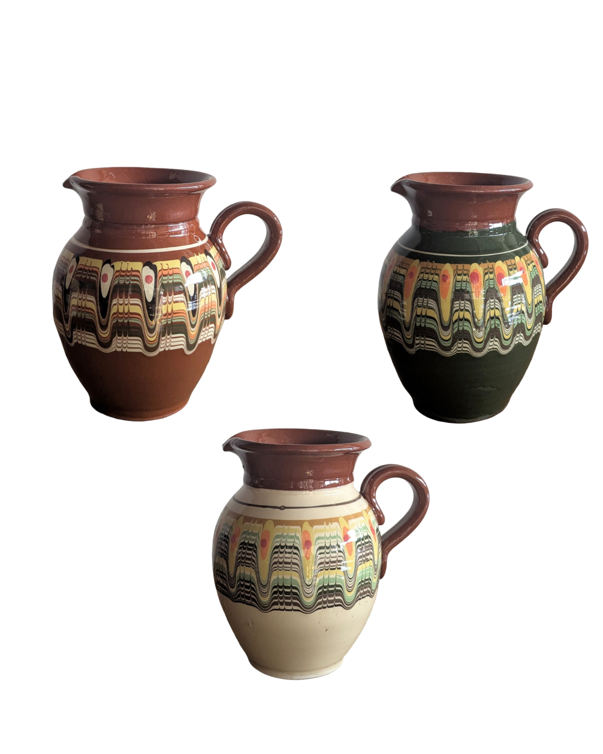 Brocca in ceramica di Troyan 250 ml - vari colori