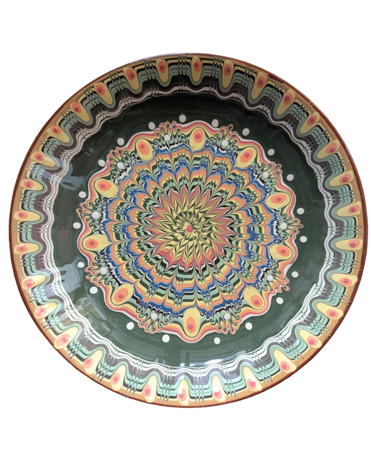 Vassoio da portata in ceramica Troyan - vari colori